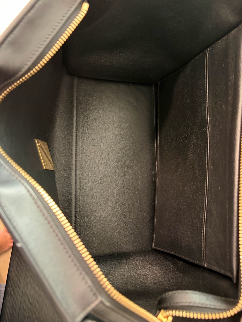 Celine Tricolor Trapeze Bag Leather - Picture 9 of 13